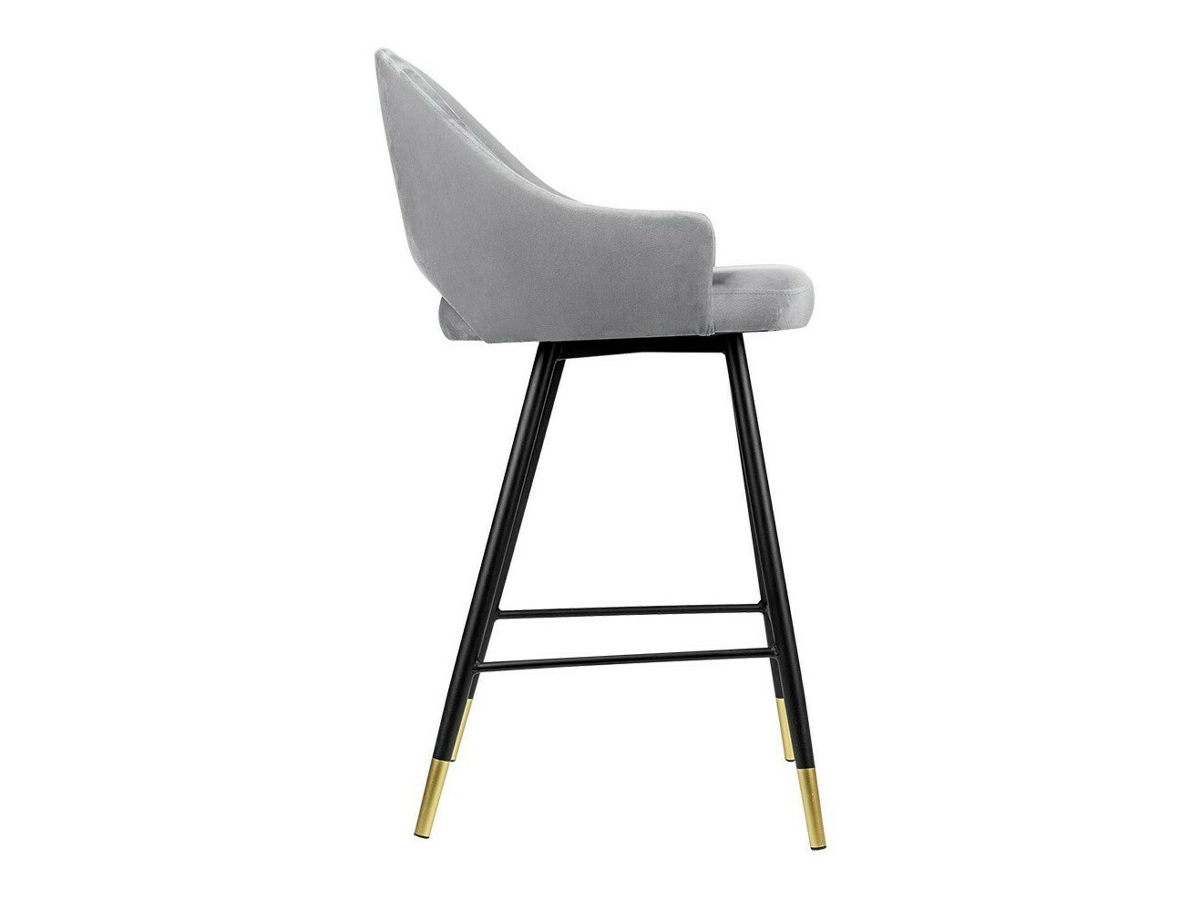 Bar stool Jackson 103 (Black + Magic Velvet 2240)