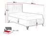 Bed Logan 112 (Amor Velvet 4304)