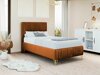Continental bed Logan 112 (Amor Velvet 4305)