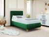 Continental bed Logan 112 (Amor Velvet 4311)