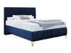 Continental bed Logan 112 (Amor Velvet 4314)