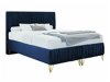 Continental bed Logan 112 (Amor Velvet 4314)