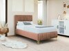 Continental bed Logan 112 (Amor Velvet 4328)
