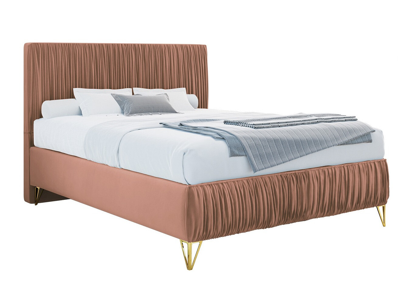 Continental bed Logan 112 (Amor Velvet 4328)