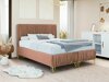 Continental bed Logan 112 (Amor Velvet 4328)