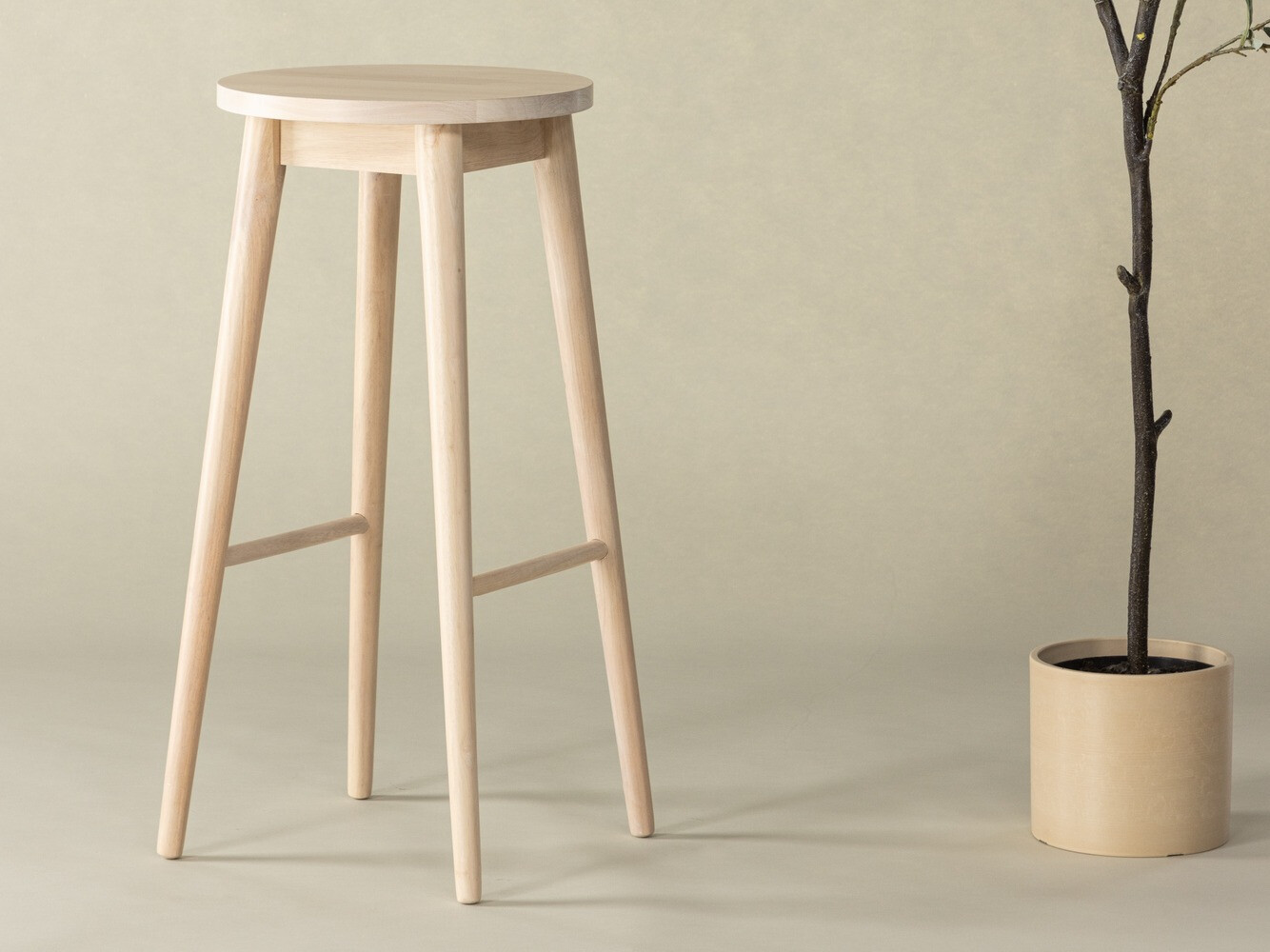 Bar stool Dallas 4203 (Light brown)