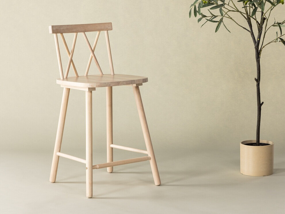 Counter stool Dallas 4202 (Light brown)