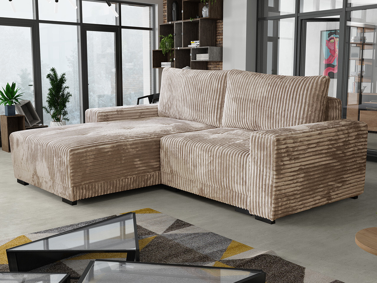 Corner sofa Columbus 204 (Tilia 17)