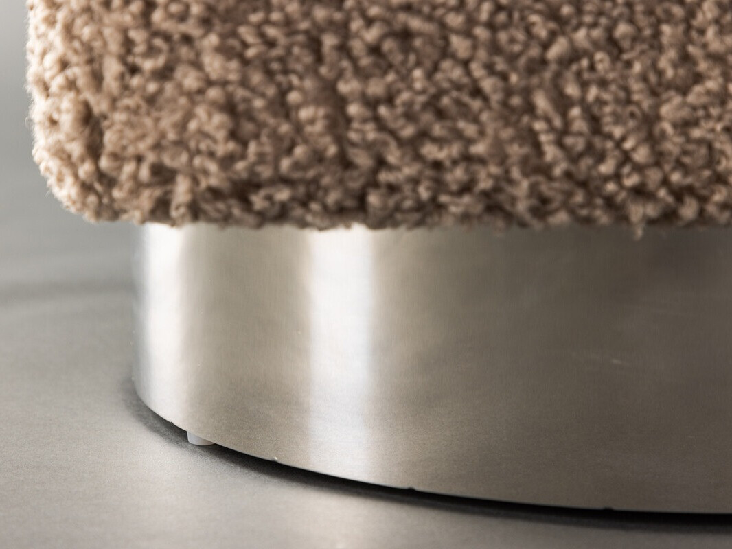 Ottoman Dallas 4219 (Brown + Silver)