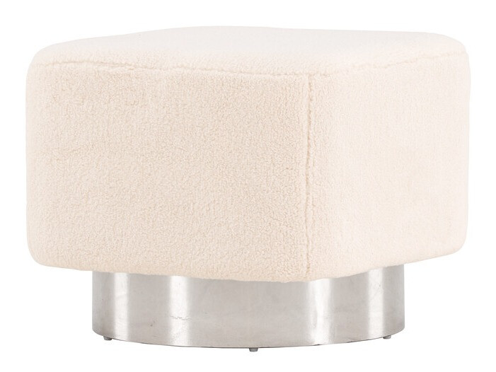 Ottoman Dallas 4219 (Light brown + Silver)