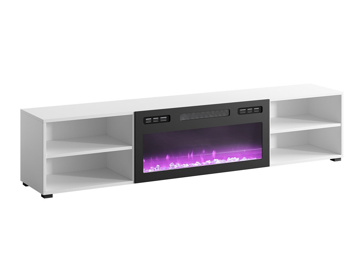 TV stand Charlotte 190 (White + Black)
