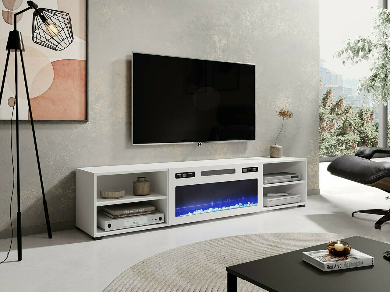 TV stand Charlotte 190 (White)