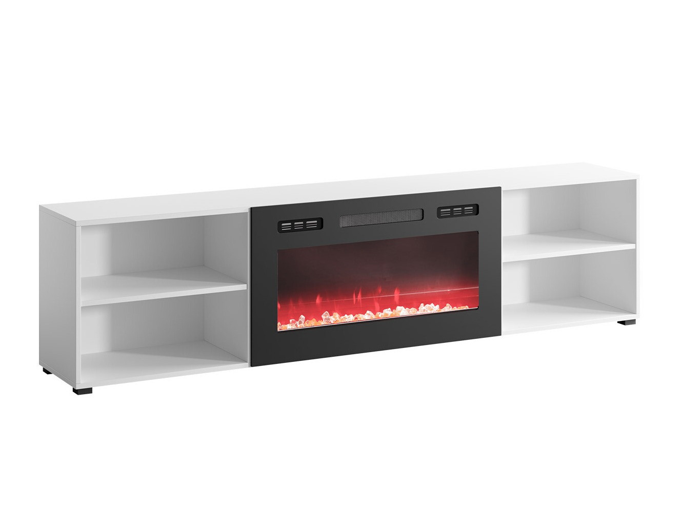 TV stand Charlotte 191 (White + Black)