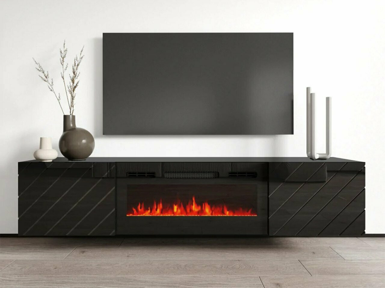 TV stand Mensura (Black)