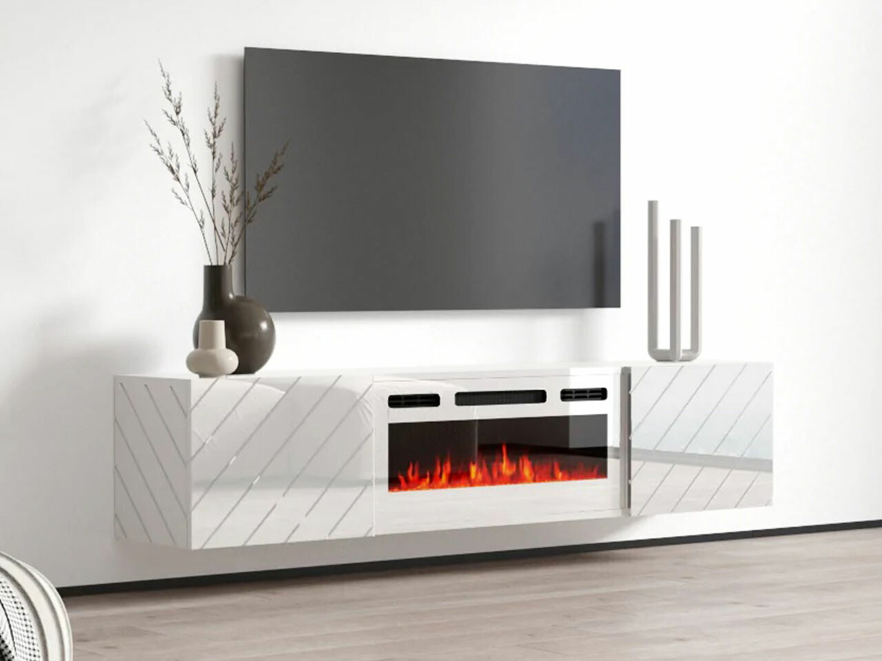 TV stand Mensura (White)