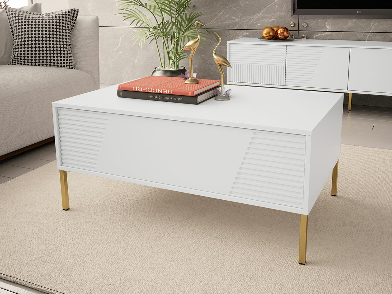 Coffee table Humanum (White)