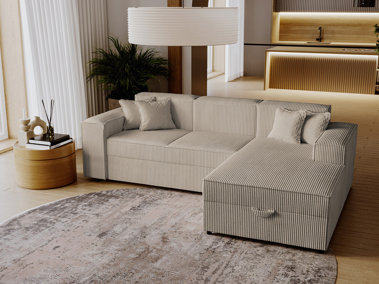 Corner sofa Clovis 116 (Poso 02)