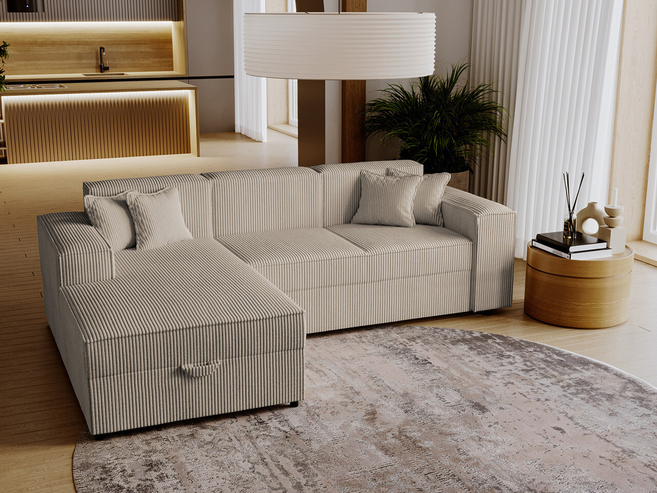 Corner sofa Clovis 116 (Poso 02)