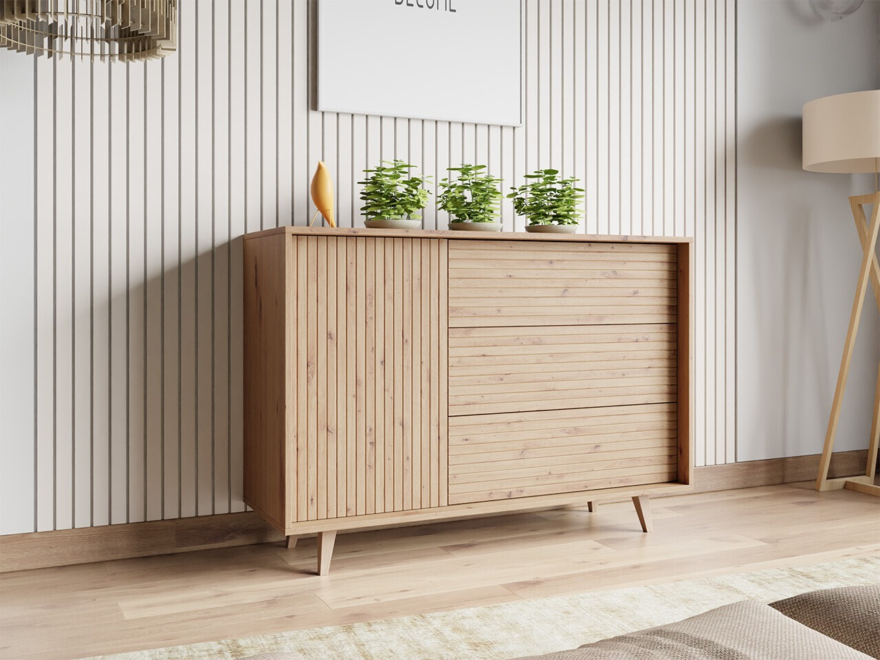 Chest of drawers Comfivo Romtori 100