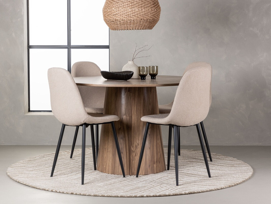 Dining set Dallas 4247 (Brown)