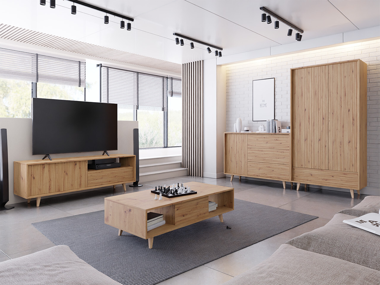 Living room set Comfivo Romtori I