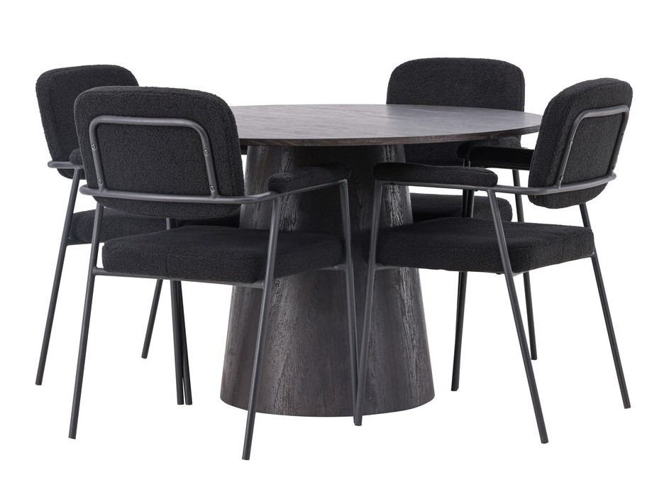 Dining set Dallas 4250 (Dark brown)