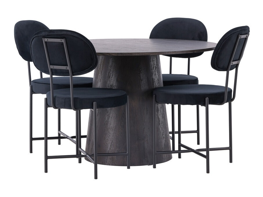 Dining set Dallas 4252 (Dark brown)