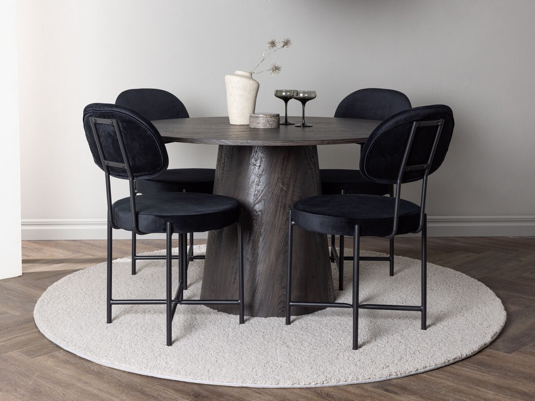 Dining set Dallas 4252 (Dark brown)