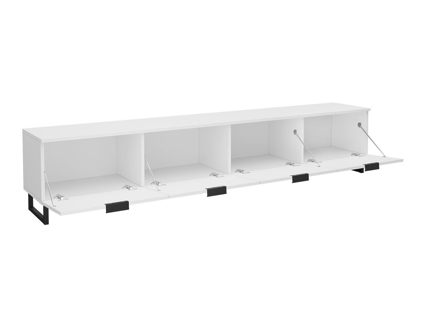 TV stand Scientia II (Black + Graphite)