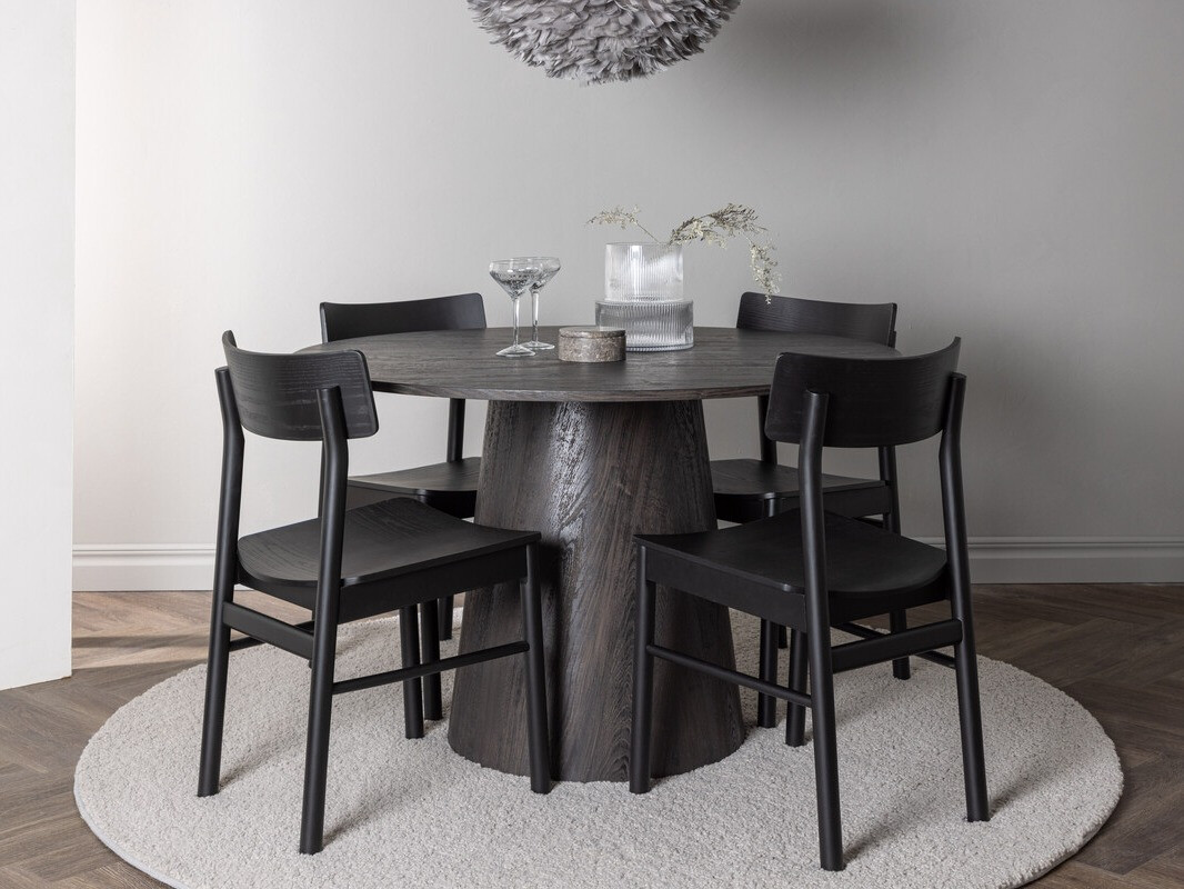Dining set Dallas 4256 (Dark brown)