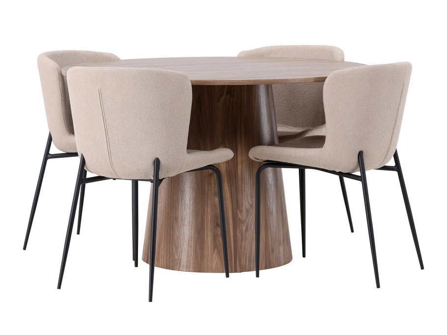 Dining set Dallas 4257 (Beige + Black)