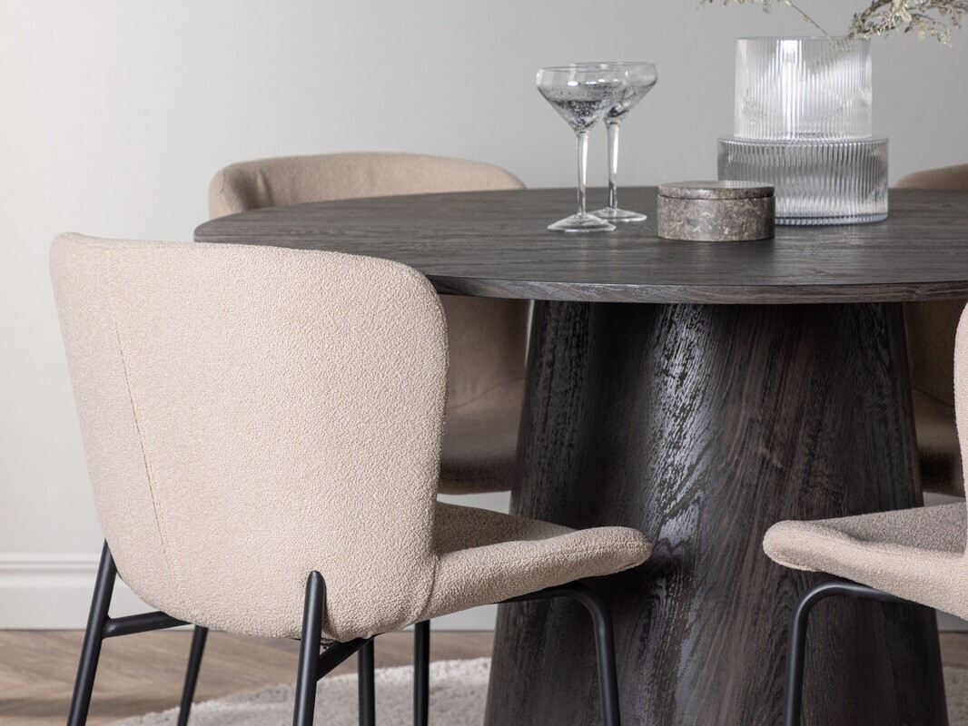 Dining set Dallas 4257 (Beige + Black)