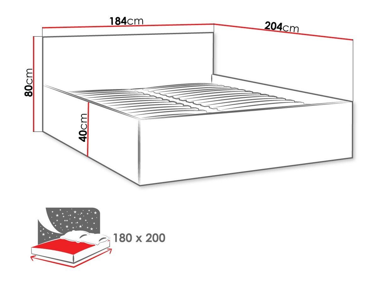 Bed Comfivo Pastor