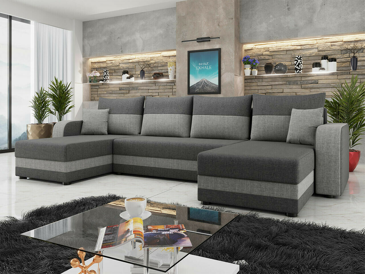 Corner sofa Comfivo Fortuna