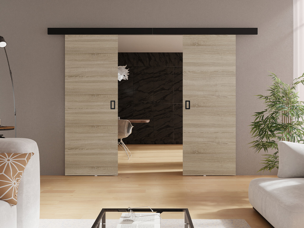 Sliding door Dover 198 (Sonoma oak)