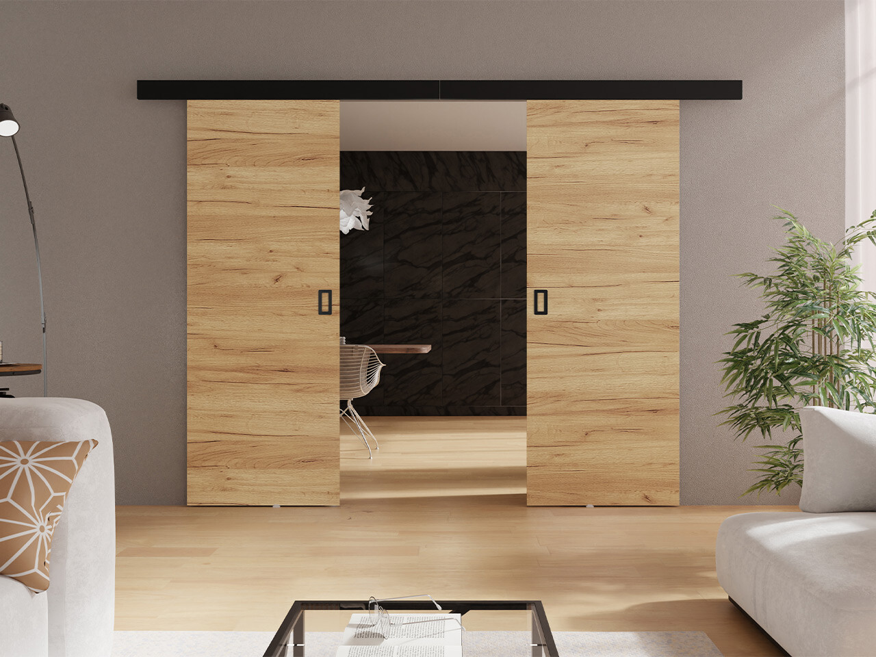 Sliding door Dover 200 (Craft oak)
