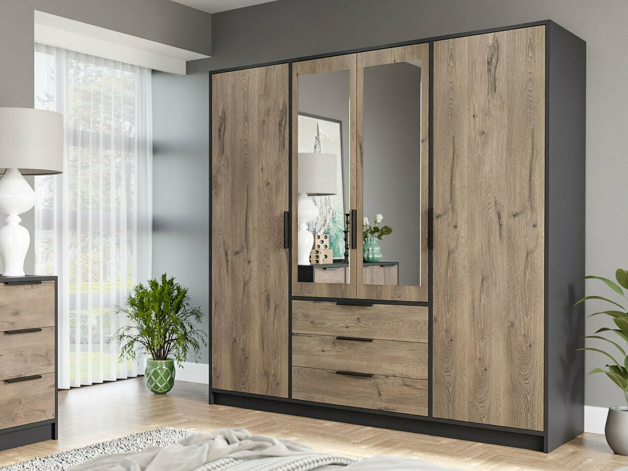 Wardrobe Ophdome 105