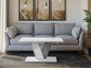Coffee table Goodyear 128 (Glossy white + Grey)