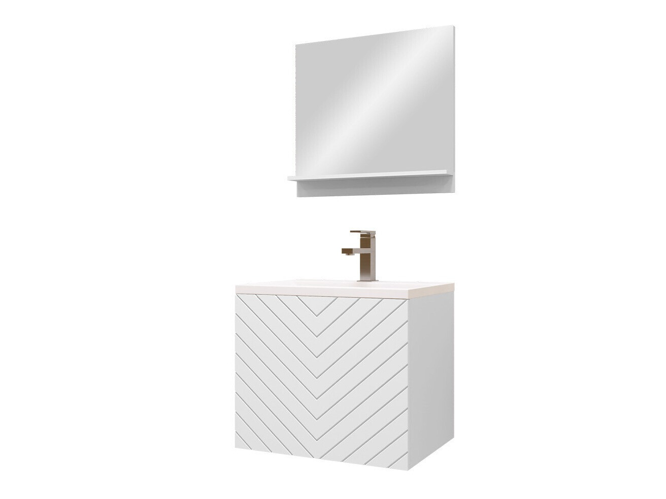 Bathroom set Comfivo Delphinus (White)