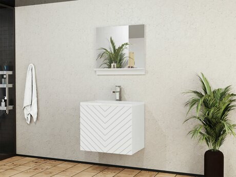 Bathroom set Comfivo Livciro 100 (White)
