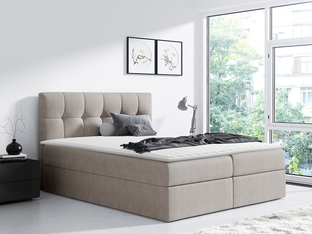 Continental bed Baltimore 128 (Rico 1)