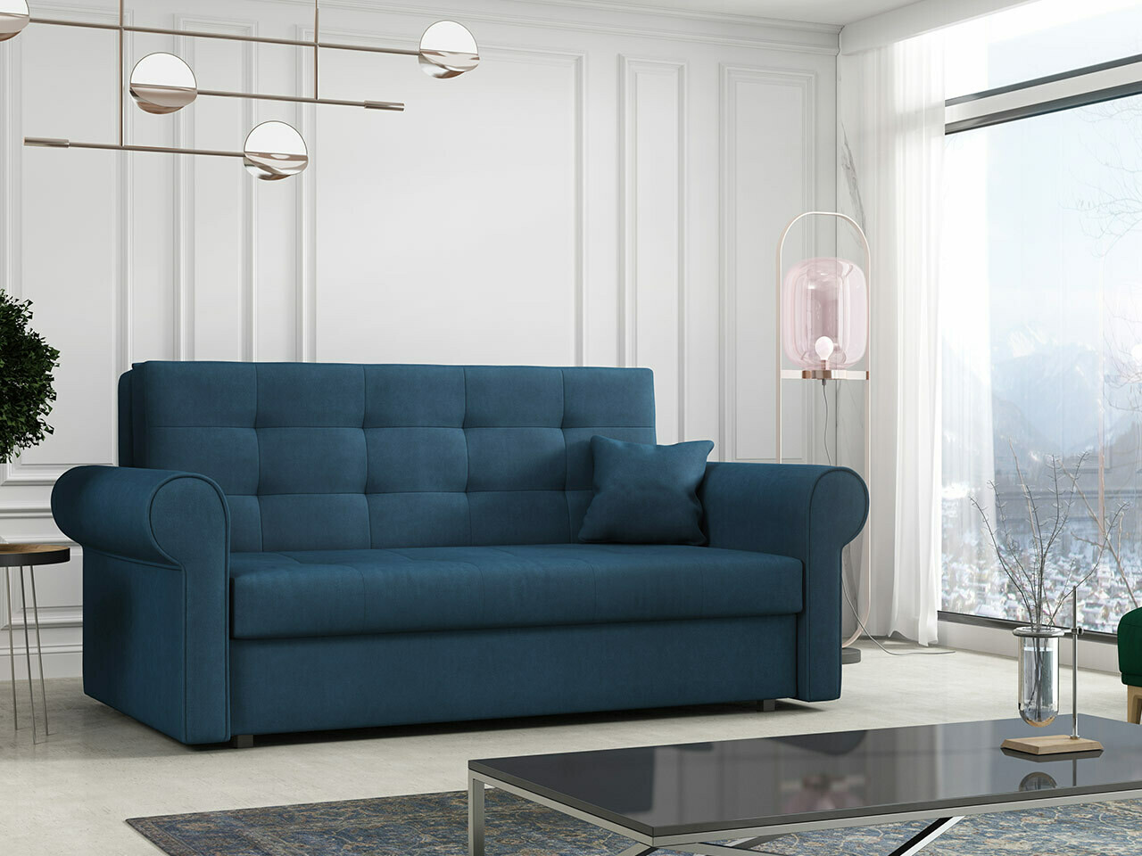 Sofa bed Columbus 129 (Mono 241)