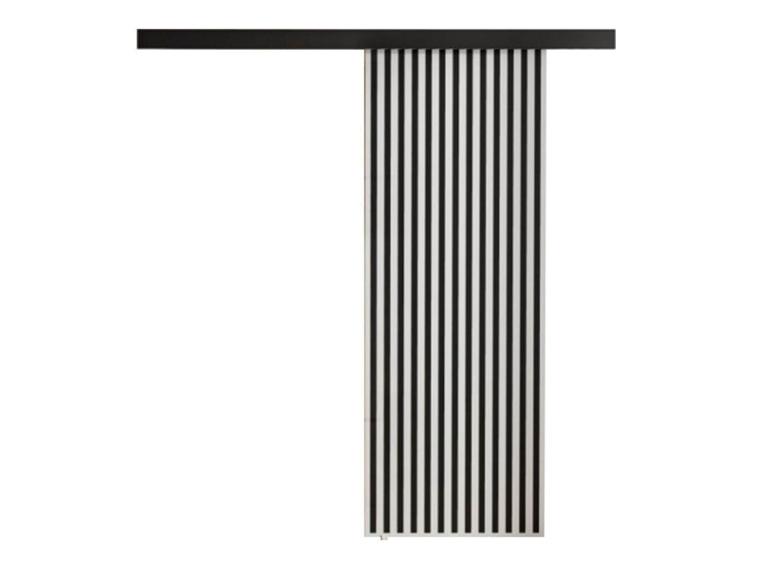 Sliding door Dover 201 (White + Black)