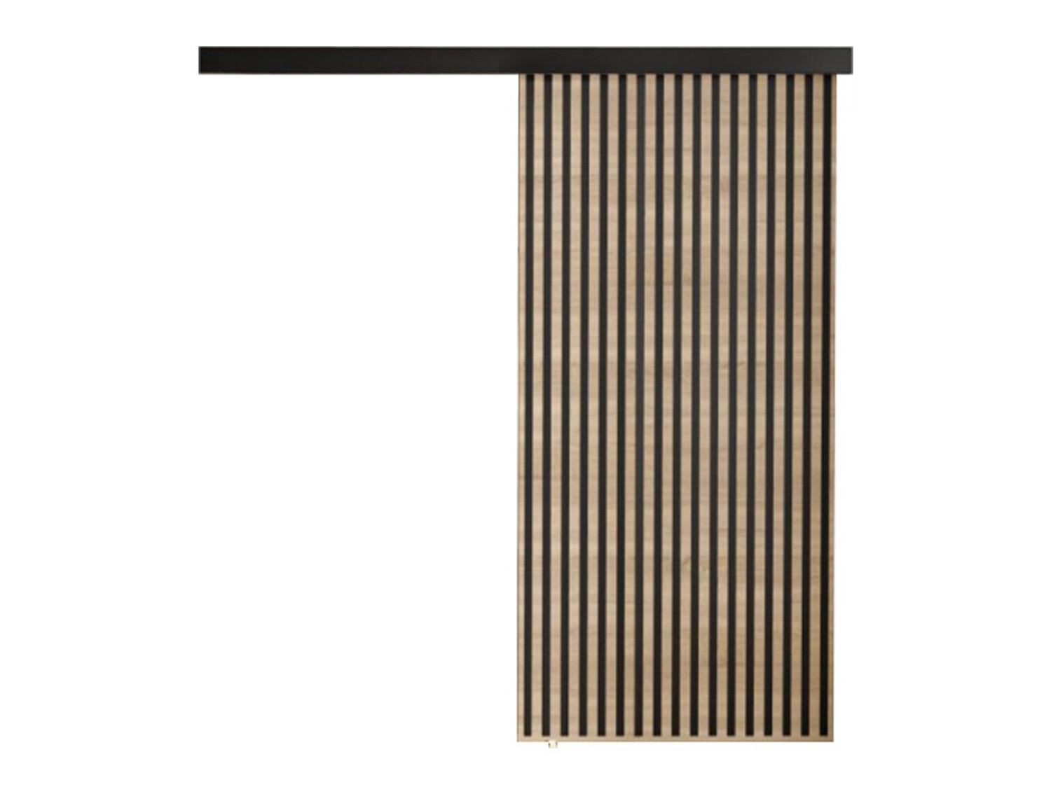 Sliding door Dover 203 (Sonoma oak + Black)