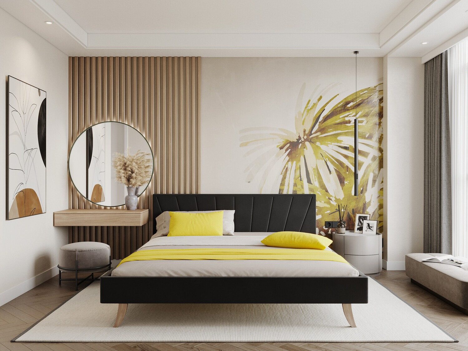 Bed Fairfield 108 (Black)
