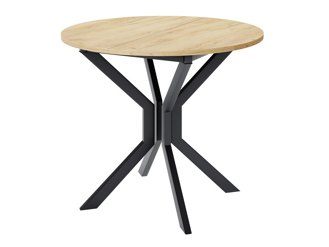 Table Edmond 111 (Craft golden oak + Black)