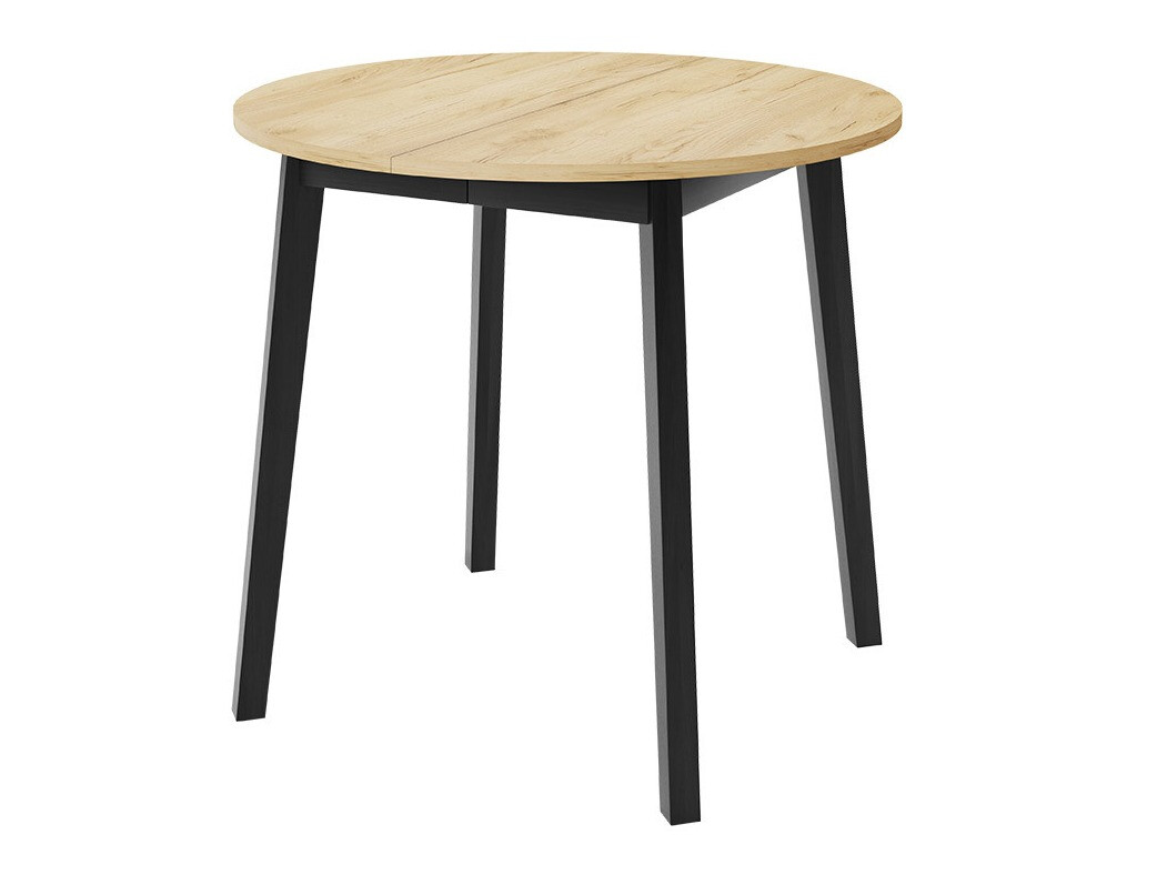 Table Edmond 112 (Craft golden oak + Black)