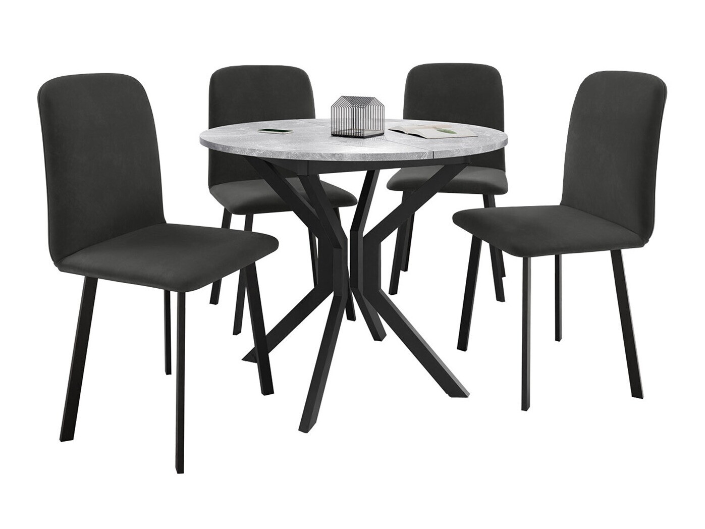 Dining set Edmond 118 (Amor Velvet 4321)