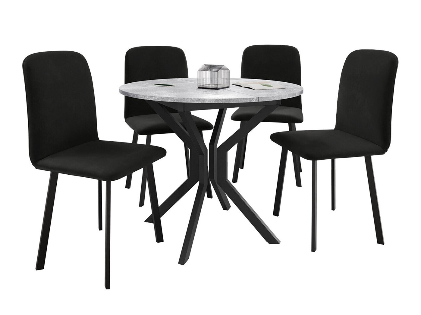 Dining set Edmond 118 (Amor Velvet 4322)