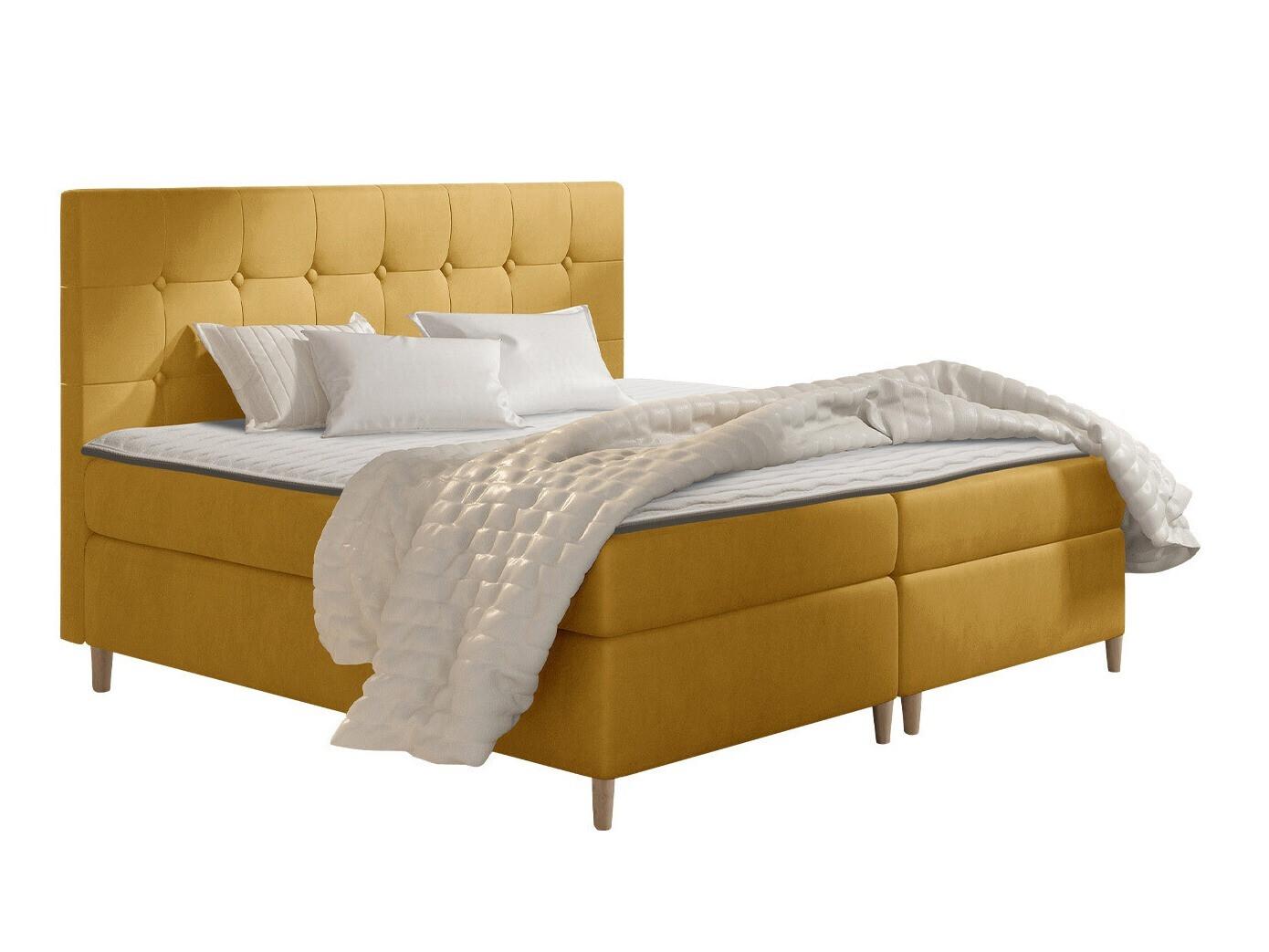 Continental bed Caseus (Magic Velvet 2215)